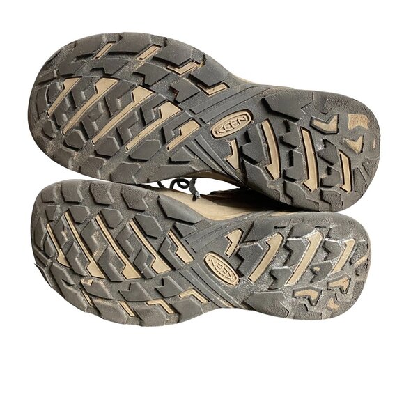 KEEN Women's, Circadia Mid Waterproof Hiking Boot Toasted Coconut North Atlantic - Picture 7 of 8